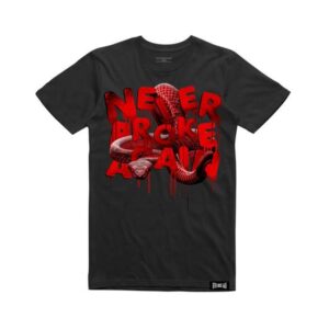 NBA Drip Snake T-Shirt – Black