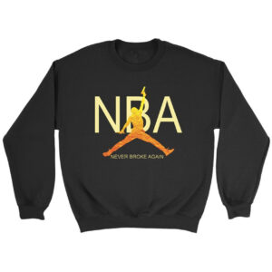 Nba Gold Logoyoungboy Never Broke Again Sweatshirt
