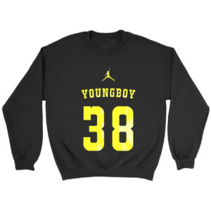 Nba Youngboy 38 Jersey Sweatshirt