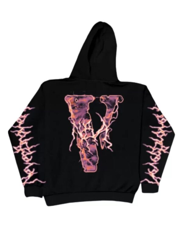Never Broke Again Vlone Eyes Hoodie – Black