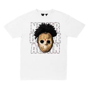 Never Broke Again Vlone Haunted T-Shirt – White