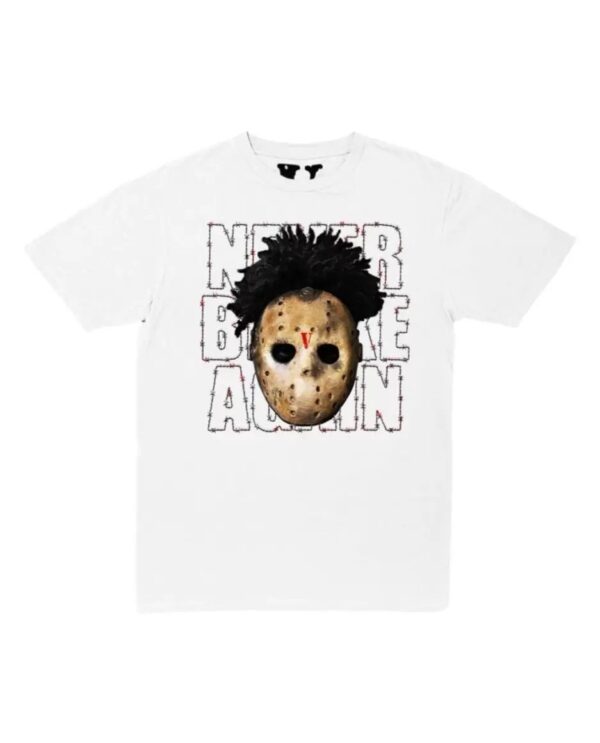 Never Broke Again Vlone Haunted T-Shirt – White