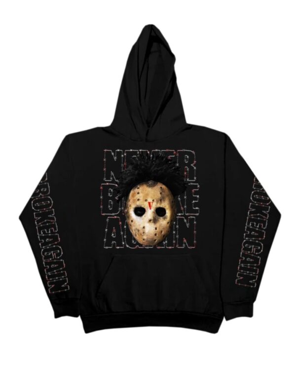 Never Broke Again Vlone Hauted Hoodie – Black