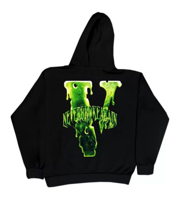 Never Broke Again Vlone Slime Hoodie – Black