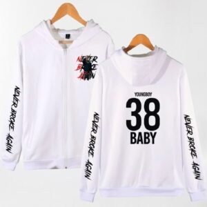 Young Boy 38 baby Print Hoodie