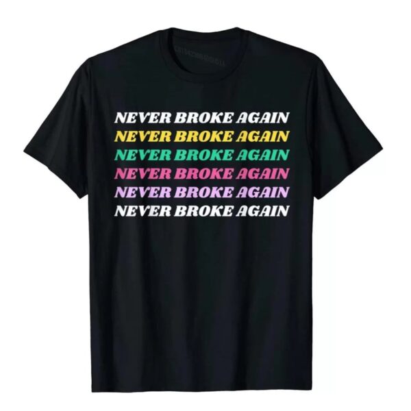 Young Boy Never Broke Again Funny Colorful T-Shirt