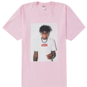 Supreme NBA Youngboy Tee Light Pink