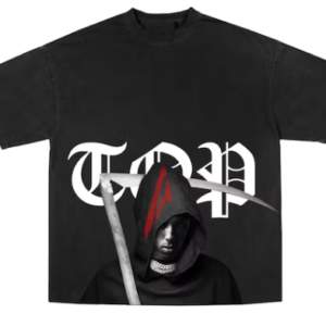 YoungBoy NBA x Vlone Murder Business Tee Black