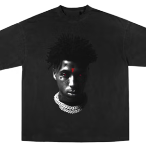 YoungBoy NBA x Vlone Reaper's Child Tee Black
