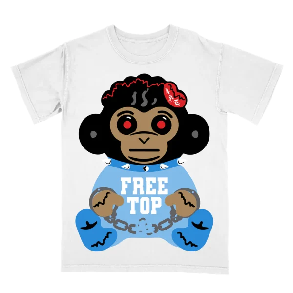 FREE TOP BABY - WHITE TEE