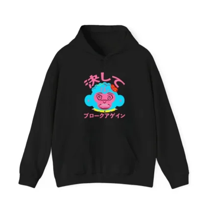 Anime Monkey Head Hoodie