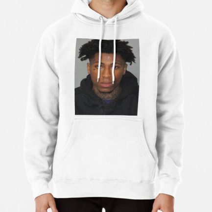 NBA YoungBoy Mugshot 2 Pullover Hoodie