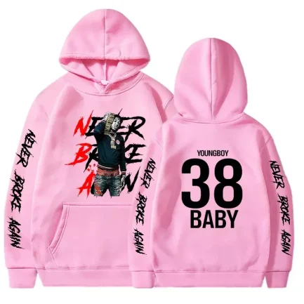 Never Broke Again Hoodies Men Fashion