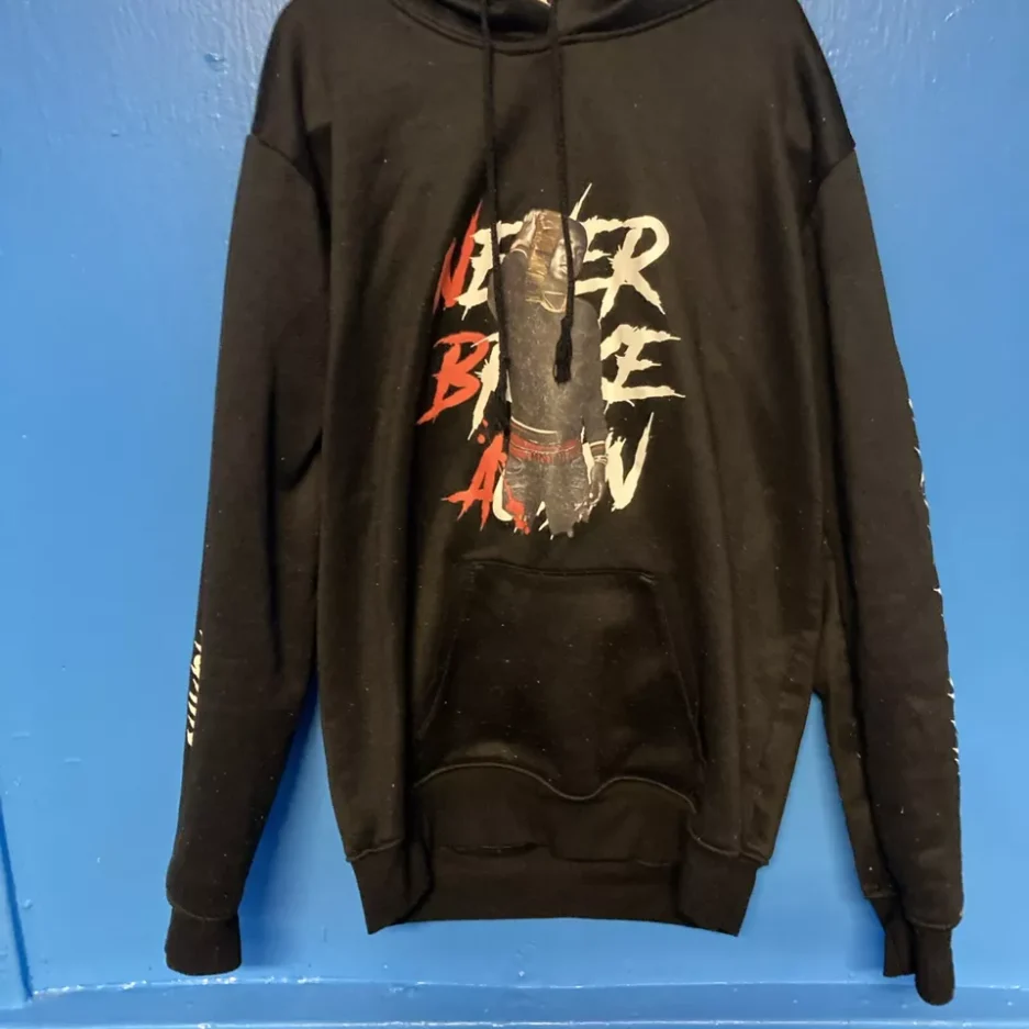 NBA Young boy Hoodie Black Size Medium Youngboy