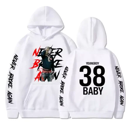 Never Broke Again Hoodies Men Fashion