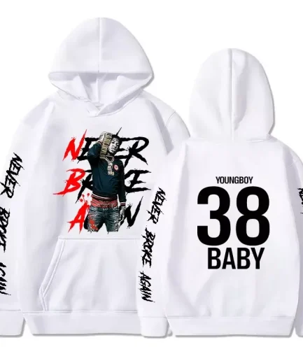 Never Broke Again Hoodies Men Fashion